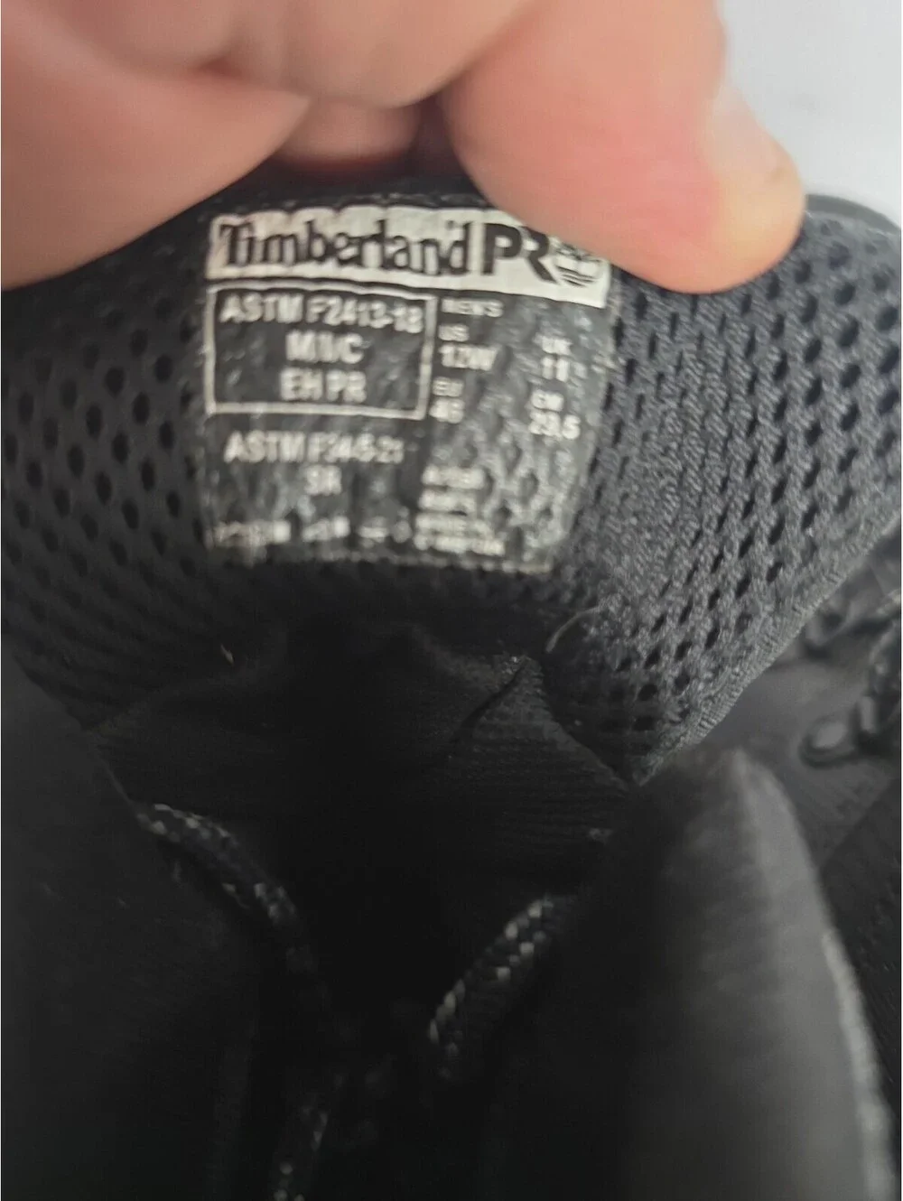 Timberland PRO Men's A2CB8 Switchback Waterproof Composite Toe Boot Black 12W